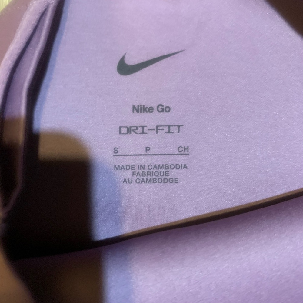 Nike Women's Dri-Fit Lavender High-Rise Running Shorts With Pockets NWT - Picture 6 of 8